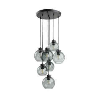 Suspension Cubus – noir – en métal – style moderne et chic