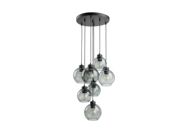 Suspension Cubus – noir – en métal – style moderne et chic
