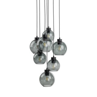 Suspension Cubus – noir – en métal – style moderne et chic