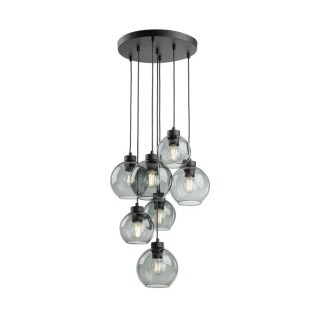 Suspension Cubus – noir – en métal – style moderne et chic
