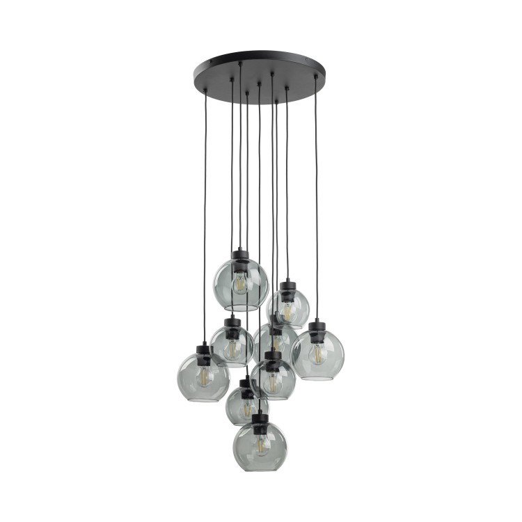 Suspension Cubus – noir – en métal – style moderne et chic