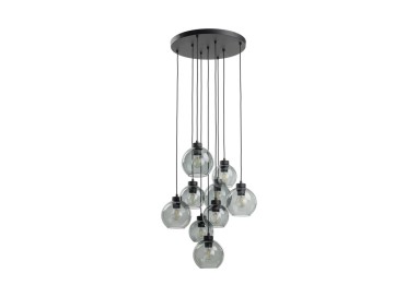Suspension Cubus – noir – en métal – style moderne et chic