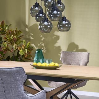 Suspension Cubus – noir – en métal – style moderne et chic