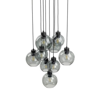 Suspension Cubus – noir – en métal – style moderne et chic