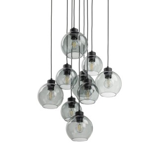 Suspension Cubus – noir – en métal – style moderne et chic