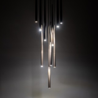 Suspension Piano – brun – en métal – style moderne