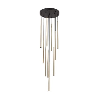 Suspension Piano – doré & noir – en métal – style moderne et chic