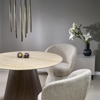 Suspension Piano – doré & noir – en métal – style moderne et chic