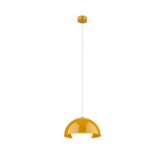Suspension Bono 1 lumière – ocre – en métal – style moderne