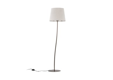 Lampadaire Nicola 1 lumière – brun – en métal – style moderne