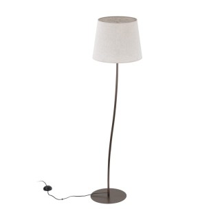 Lampadaire Nicola 1 lumière – brun – en métal – style moderne