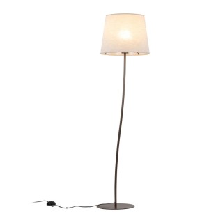 Lampadaire Nicola 1 lumière – brun – en métal – style moderne