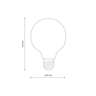 Ampoule laiteuse E27 14 W 4000 K à intensité variable