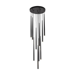 Suspension Piano – noir – en métal – style moderne et chic