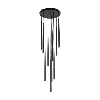 Suspension Piano – noir – en métal – style moderne et chic