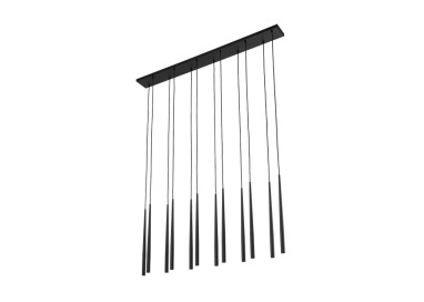 Suspension Piano – noir – en métal – style moderne et loft