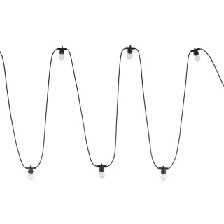 Plafonnier Girlanda – noir – en plastique – style moderne et loft