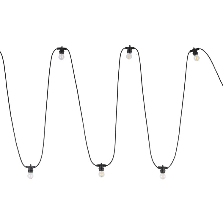 Plafonnier Girlanda – noir – en plastique – style moderne et loft