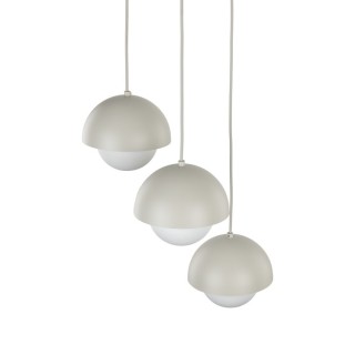 Suspension Bono 3 lumières – en métal – style moderne