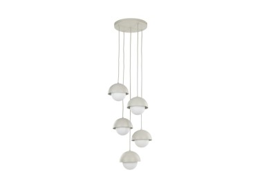 Suspension Bono 5 lumières – en métal – style moderne