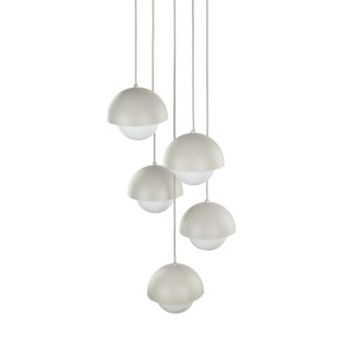 Suspension Bono 5 lumières – en métal – style moderne