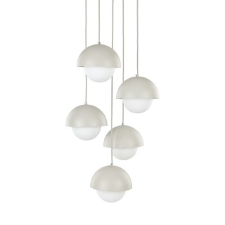 Suspension Bono 5 lumières – en métal – style moderne