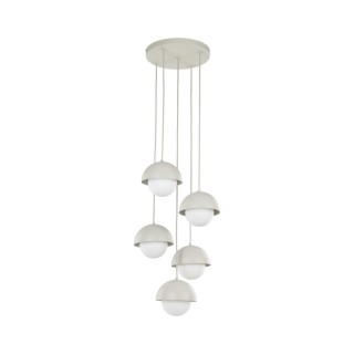 Suspension Bono 5 lumières – en métal – style moderne