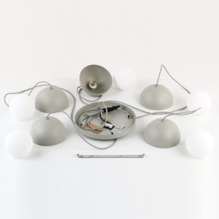 Suspension Bono 5 lumières – en métal – style moderne