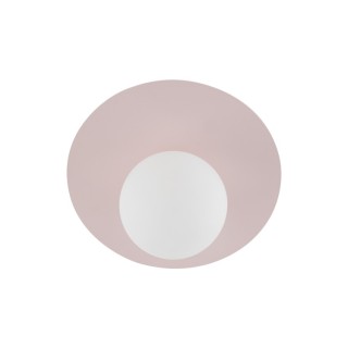 Plafonnier Pixi 1 lumière – rose – en métal – style moderne