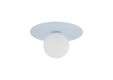 Plafonnier Pixi 1 lumière – bleu – en métal – style moderne