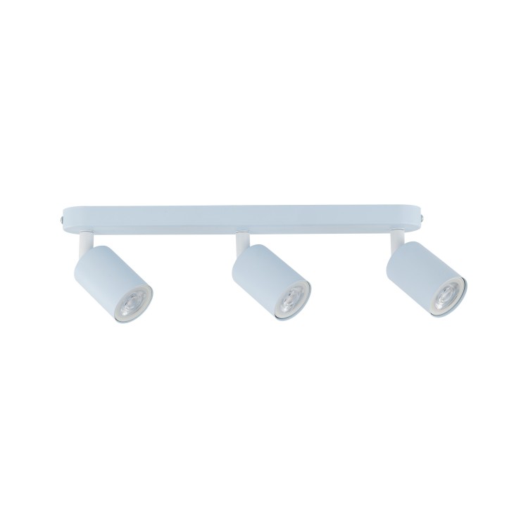 Plafonnier Livia 3 lumières – bleu – en métal – style moderne