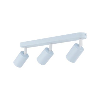 Plafonnier Livia 3 lumières – bleu – en métal – style moderne