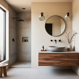 Lampe à poser Cubus 1 lumière – noir – en métal – style moderne et loft