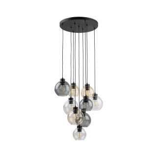 Suspension Cubus – noir – en métal – style moderne et chic