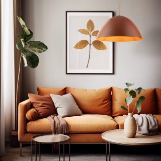 Suspension Faro 1 lumière – en métal – style moderne