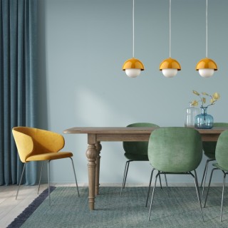 LAMPE SUSPENSION OCRE BONO 1