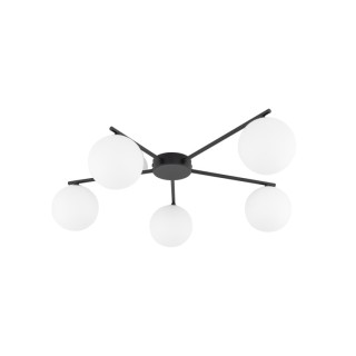 PLAFONNIER ELTON NOIR 5