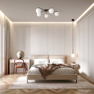 PLAFONNIER ELTON NOIR 5