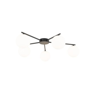 PLAFONNIER ELTON NOIR 5