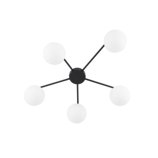 PLAFONNIER ELTON NOIR 5