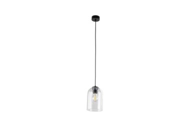 Suspension Molly 1 lumière – noir – en métal – style moderne et loft
