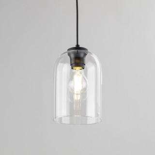 Suspension Molly 1 lumière – noir – en métal – style moderne et loft