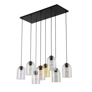 Suspension Molly – noir – en métal – style moderne et chic