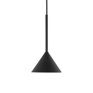 Suspension Cono 1 lumière – noir – en métal – style moderne et loft