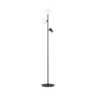 Lampadaire Vox 3 lumières – noir – en métal – style moderne et loft