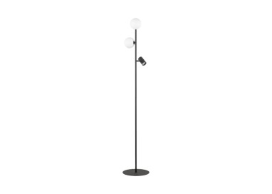 Lampadaire Vox 3 lumières – noir – en métal – style moderne et loft