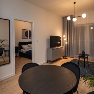 Lampadaire Vox 3 lumières – noir – en métal – style moderne et loft