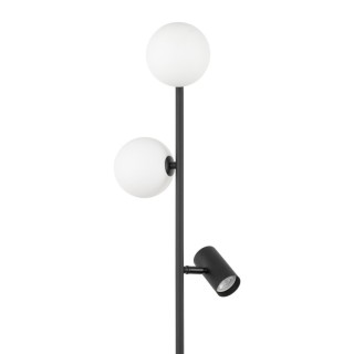 Lampadaire Vox 3 lumières – noir – en métal – style moderne et loft