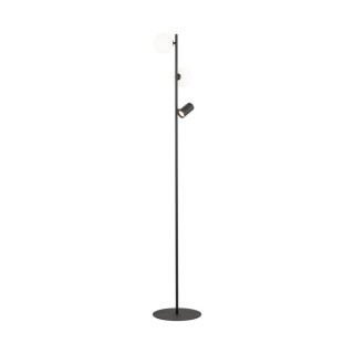 Lampadaire Vox 3 lumières – noir – en métal – style moderne et loft