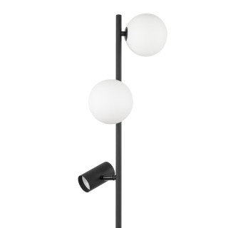 Lampadaire Vox 3 lumières – noir – en métal – style moderne et loft